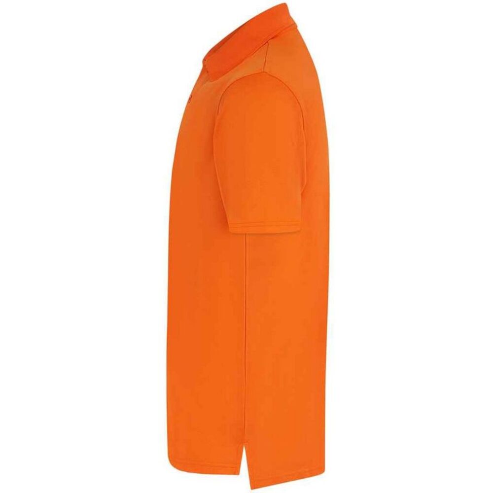 Henbury Mens CoolPlus Polo Shirt / Bright Orange